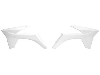 6 549 р. Обтекатели радиатора R-Tech KTM SXSXFEXCEXCF 11-12, 250SX 11-13 (R-CVKTMBN0011) Белые R-Tech r-cvktmbn0011  с доставкой в г. Кемерово. Увеличить фотографию 1