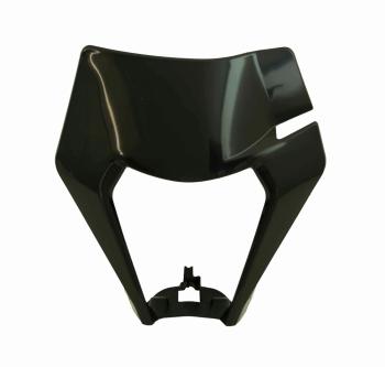 3 399 р. Обтекатель фары R-Tech KTM EXCEXCF 125~500 20-22 (R-MASKKTMNR20) Черный R-Tech r-maskktmnr20  с доставкой в г. Кемерово. Увеличить фотографию 1