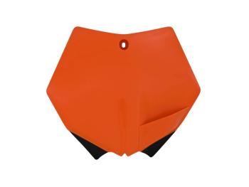 3 699 р. Щиток номера передний R-Tech KTM SXSXF 125-450 07-12 (R-TBKTMAR0007) Оранжевый R-Tech r-tbktmar0007  с доставкой в г. Кемерово. Увеличить фотографию 1