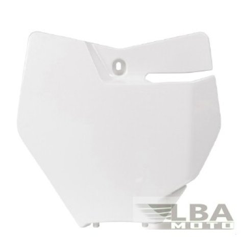 3 399 р. Щиток номера передний R-Tech KTM SX125-150, SXF250-450 16-17 (R-TBKTMBN0016) белый R-Tech r-tbktmbn0016  с доставкой в г. Кемерово