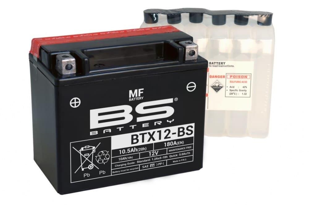 6 399 р. Аккумулятор BS-BATTERY BTX12-BSYTX12-BS BS-BATTERY 300603  с доставкой в г. Кемерово