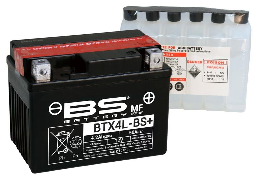 2 249 р. Аккумулятор BS-BATTERY BTX4L-BSYTX4L-BS BS-BATTERY 300617  с доставкой в г. Кемерово