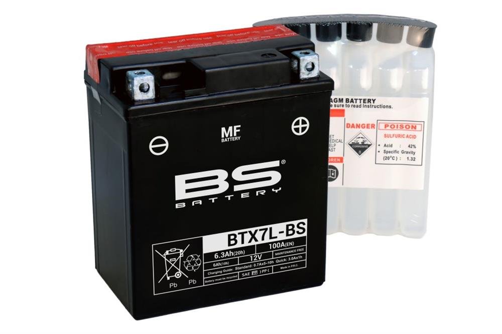 4 099 р. Аккумулятор BS-BATTERY BTX7L-BSYTX7L-BS BS-BATTERY 300620  с доставкой в г. Кемерово