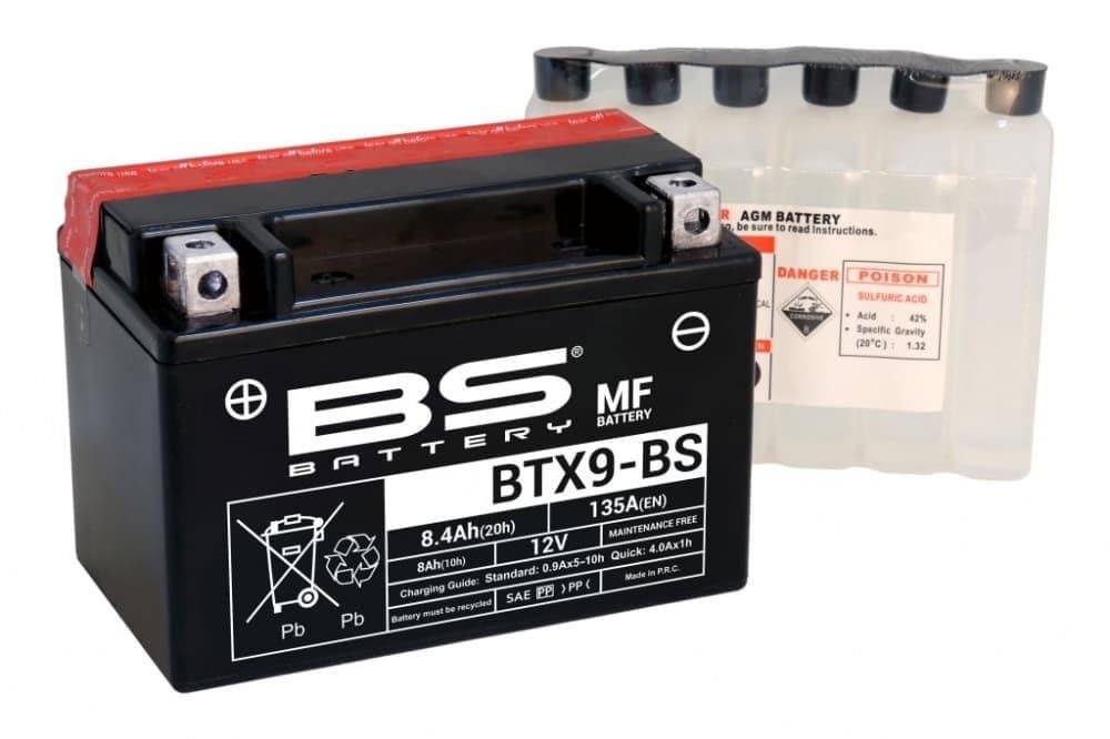 6 249 р. Аккумулятор BS-BATTERY BTX9-BSYTX9-BS BS-BATTERY 300621  с доставкой в г. Кемерово