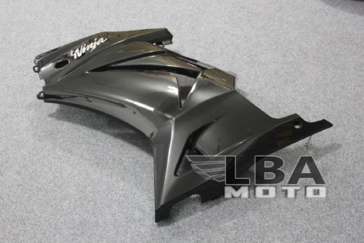 6 749 р. Левый Боковой пластик для Kawasaki Ninja 250R Без цвета Детали пластика под покраску пм-00000418  с доставкой в г. Кемерово