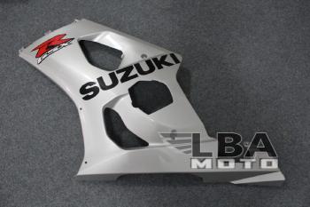 5 549 р. Левый боковой пластик для Suzuki GSX-R 1000 03-04 Без цвета Детали пластика под покраску пм-00000441  с доставкой в г. Кемерово. Увеличить фотографию 1