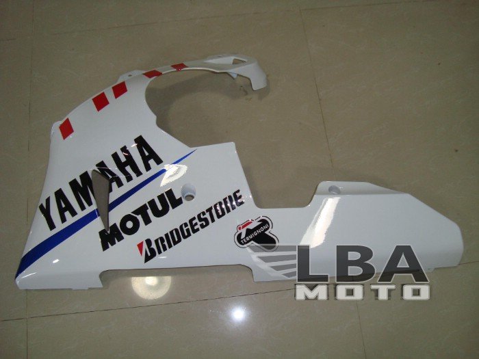 4 599 р. Левый нижний боковой пластик для Yamaha R1 98-99 Без цвета Детали пластика под покраску пм-00000571  с доставкой в г. Кемерово