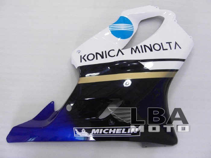 6 249 р. Правый боковой пластик для Honda CBR 600 F4i 01-07 Без цвета Детали пластика под покраску пм-00000296  с доставкой в г. Кемерово