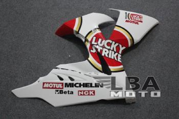 5 199 р. Правый верхний боковой пластик для Suzuki GSX-R1000 09-13 Без цвета Детали пластика под покраску пм-00000469  с доставкой в г. Кемерово. Увеличить фотографию 1