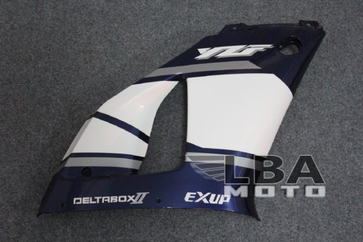 4 089 р. Правый верхний боковой пластик для Yamaha R1 00-01 Без цвета Детали пластика под покраску пм-00000559  с доставкой в г. Кемерово