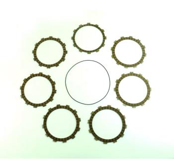6 899 р. Компл. фрикц. дисков сцепл.+прокладка Athena Honda CRF450R 17-20, CRF450RX 17-20, CRF450X 17-22 Athena p40230114  с доставкой в г. Кемерово. Увеличить фотографию 1