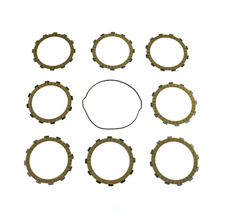 9 449 р. Компл. фрикц. дисков сцепл.+прокладка Athena KTM SX-F250 13-15,SX-F350 11-15 Athena p40230024  с доставкой в г. Кемерово