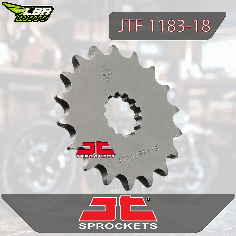 1 459 р. Звезда цепного привода JTF1183 18 DID JT jtf1183.18  с доставкой в г. Кемерово