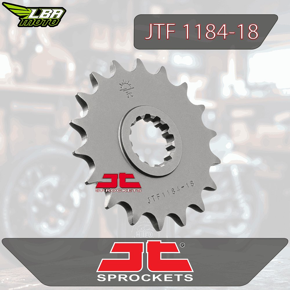 1 659 р. Звезда цепного привода JTF1184 18 DID JT jtf1184.18  с доставкой в г. Кемерово
