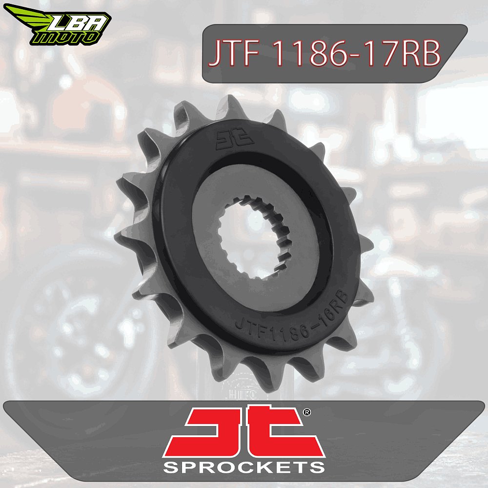 1 499 р. Звезда цепного привода JTF1186 17RB DID JT jtf1186.17rb  с доставкой в г. Кемерово
