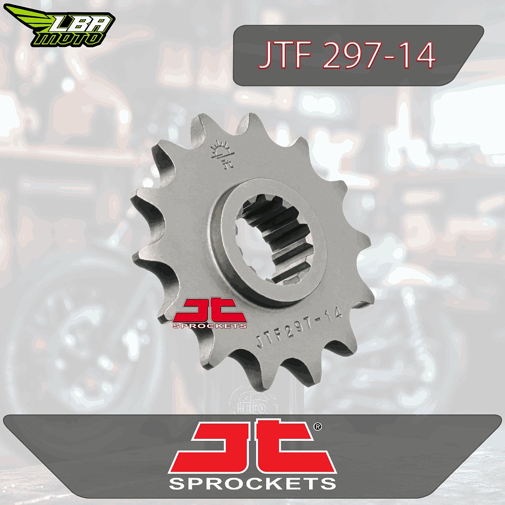 1 979 р. Звезда цепного привода JTF297 14 DID JT jtf297.14  с доставкой в г. Кемерово