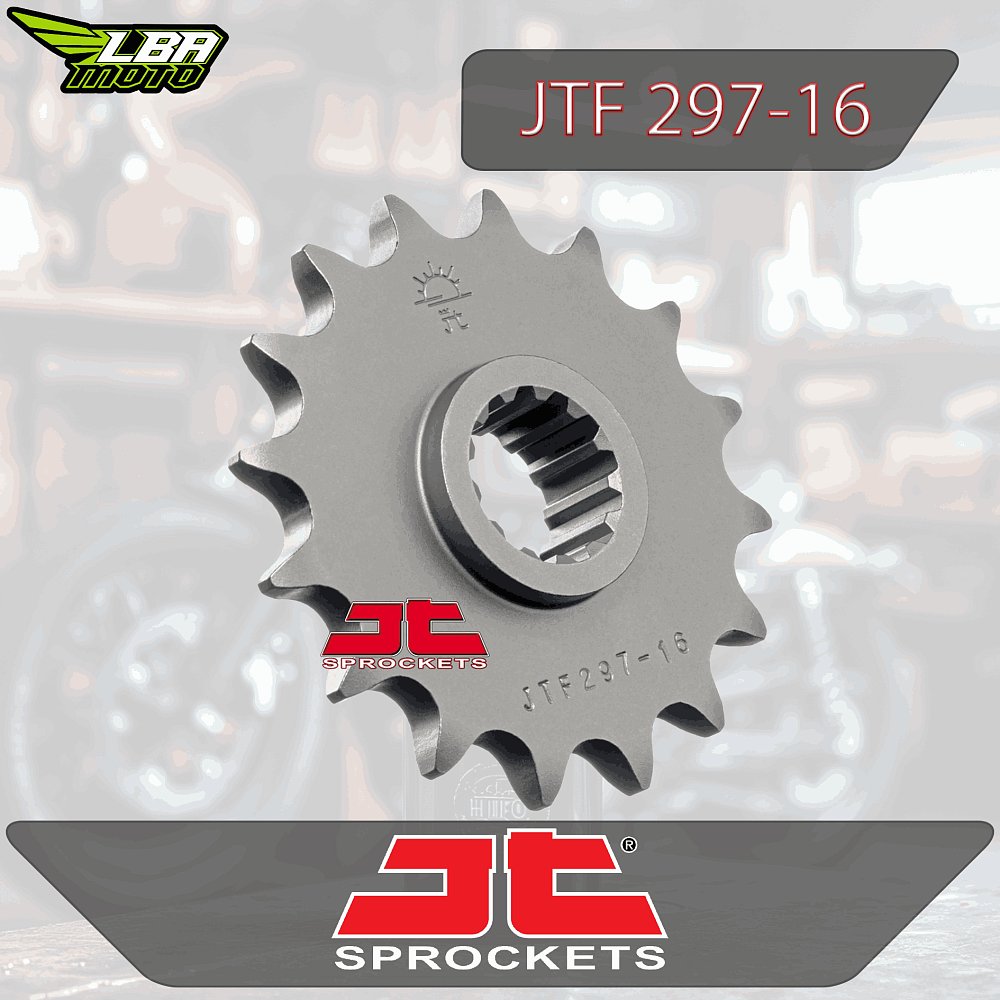 2 249 р. Звезда цепного привода JTF297 16 DID JT jtf297.16  с доставкой в г. Кемерово