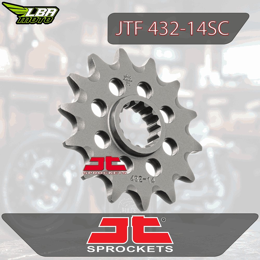 1 779 р. Звезда цепного привода JTF432 14sc DID JT jtf432.14sc  с доставкой в г. Кемерово