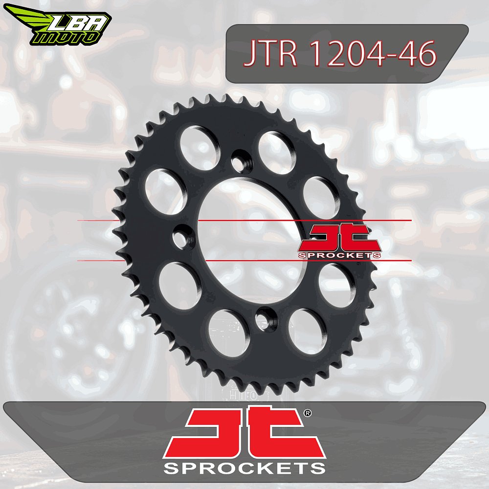 2 699 р. Звезда цепного привода JTR1204 46 DID JT jtr1204.46  с доставкой в г. Кемерово