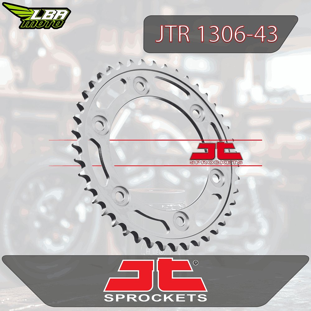 4 099 р. Звезда цепного привода JTR1306 43 DID JT jtr1306.43  с доставкой в г. Кемерово