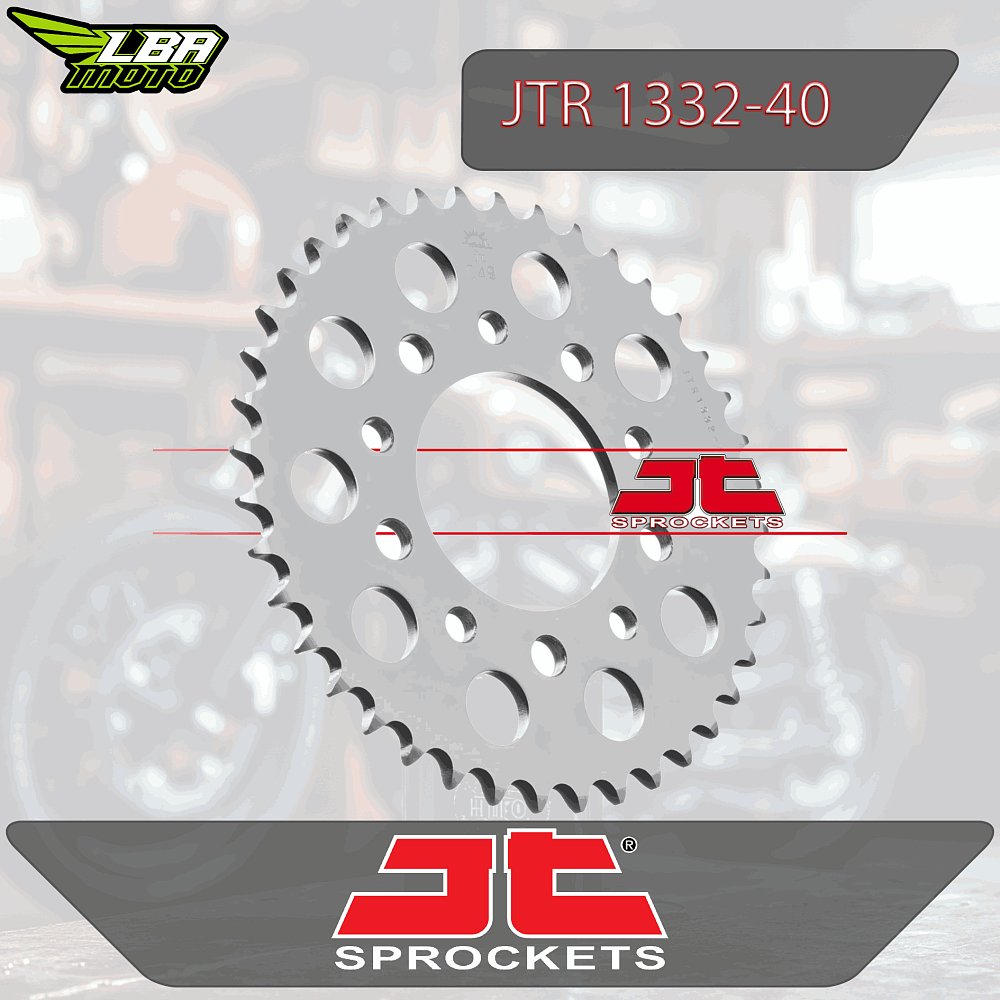 3 399 р. Звезда цепного привода JTR1332 40 DID JT jtr1332.40  с доставкой в г. Кемерово