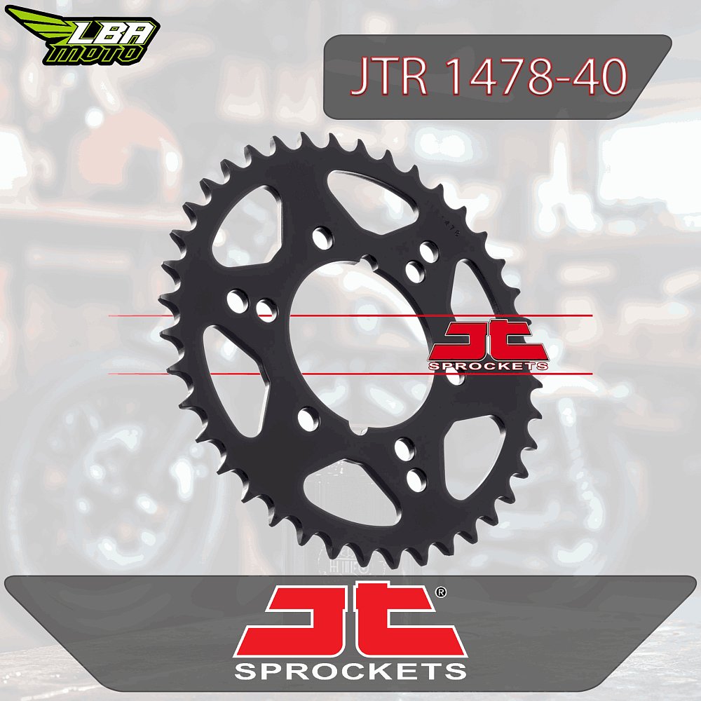 3 099 р. Звезда цепного привода JTR1478 40 DID JT jtr1478.40  с доставкой в г. Кемерово