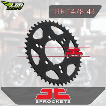 3 099 р. Звезда цепного привода JTR1478 43 DID JT jtr1478.43  с доставкой в г. Кемерово. Увеличить фотографию 1