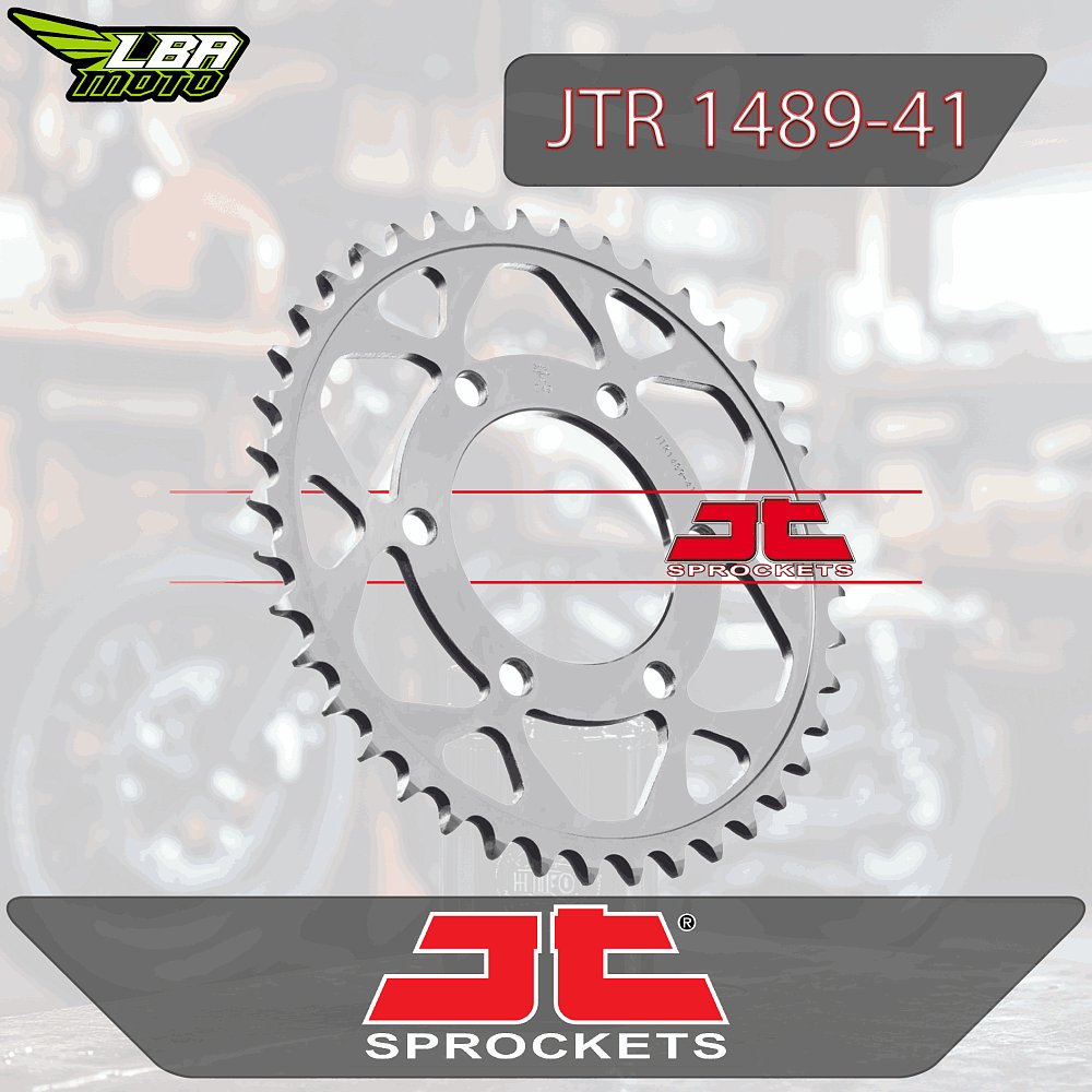 3 599 р. Звезда цепного привода JTR1489 41 DID JT jtr1489.41  с доставкой в г. Кемерово
