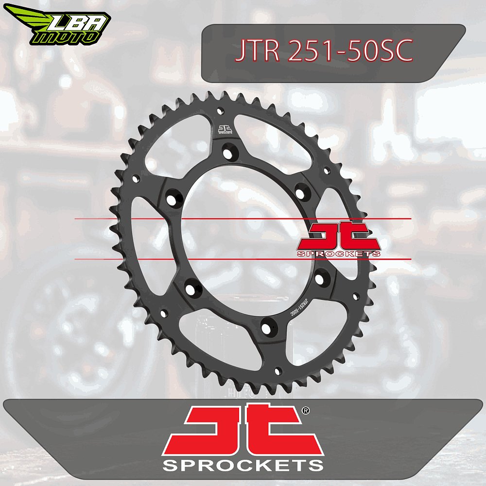3 599 р. Звезда цепного привода JTR251 50sc DID JT jtr251.50sc  с доставкой в г. Кемерово