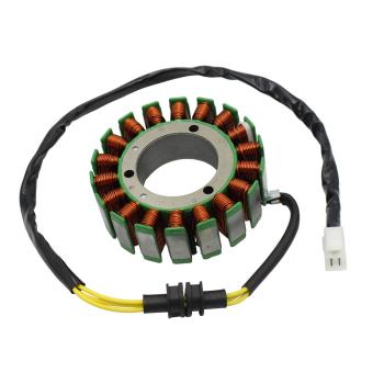 7 399 р. Статор генератора Honda VT1100CC2C3D2T 85-07 31120-MAH-005, 31120-MG8-005, 31120-MAA-005 MUSONLAI пм-00029693  с доставкой в г. Кемерово. Увеличить фотографию 1
