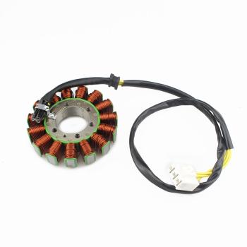 7 399 р. Статор генератора Kawasaki ZX1400 06-21 21003-0055, 21003-0059, 21003-0144 MUSONLAI пм-00029467  с доставкой в г. Кемерово. Увеличить фотографию 1