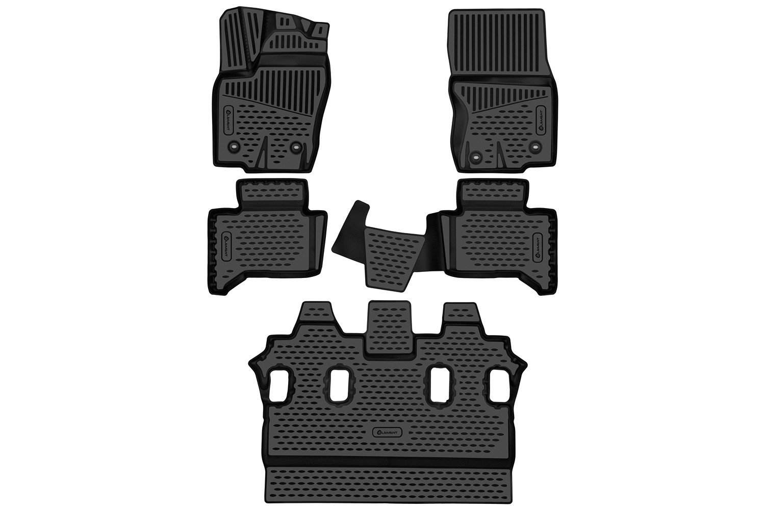 4 499 р. Коврики 3D в салон подходят для TOYOTA Land Cruiser Prado (250) 2023 - 5шт. (полиуретан)  Тойота Ленд крузер прадо Element element3da70977210k  с доставкой в г. Кемерово