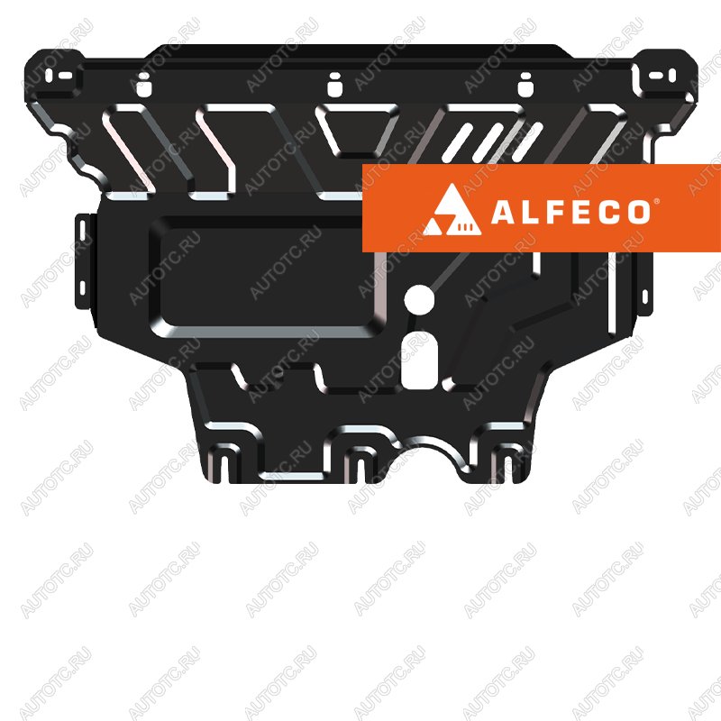 5 299 р. Защита картера и КПП (авто для Корейкого рынка)(V-all) ALFECO   (сталь 2 мм)  с доставкой в г. Кемерово