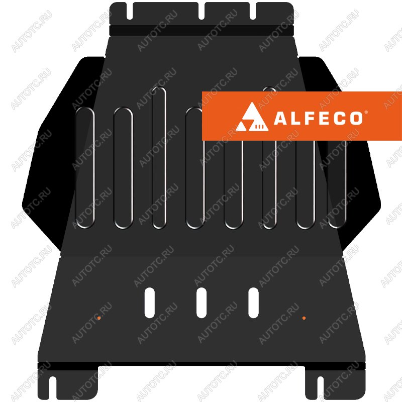 8 949 р. Защита АКПП (V-3,0 EcoBoost V6 бензин) ALFECO   (алюминий 3 мм)  с доставкой в г. Кемерово