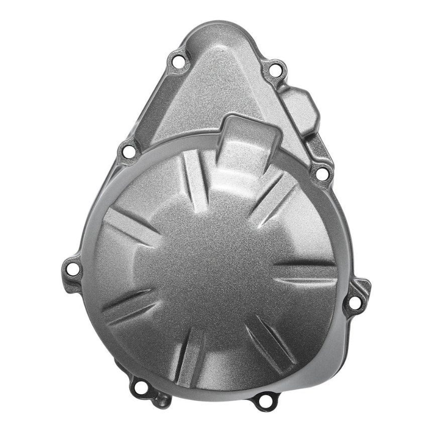 7 999 р. Крышка генератора для мотоцикла Kawasaki Z900 17-24 Серебро  пм-00030830  с доставкой в г. Кемерово