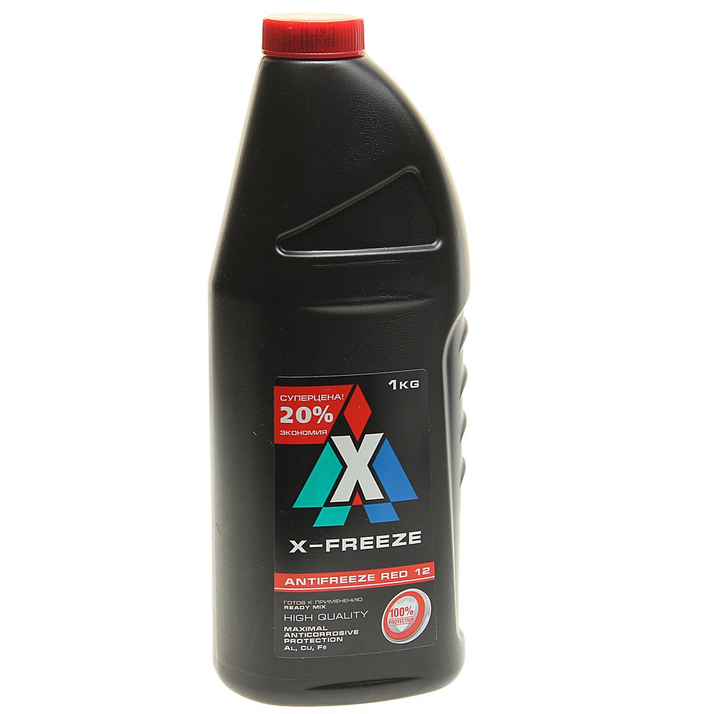 260 р. Антифриз красный -40C 1кг G12+ X-FREEZE  с доставкой в г. Кемерово