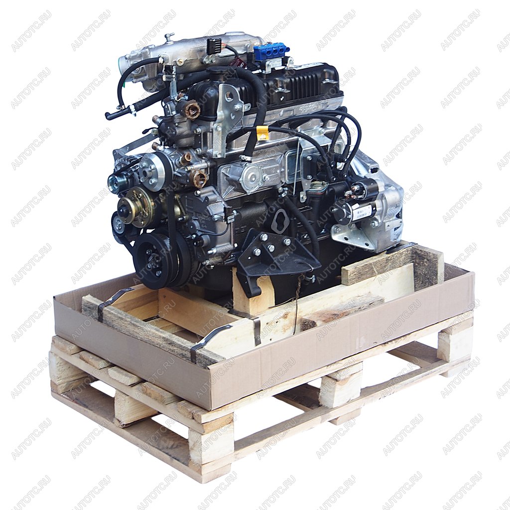 418 999 р. Двигатель УМЗ-421647 (под ГБО) ГАЗ-3302 Бизнес ЕВРО-4 под ГУР, без компрессора (чугунный блок) УМЗ №  с доставкой в г. Кемерово