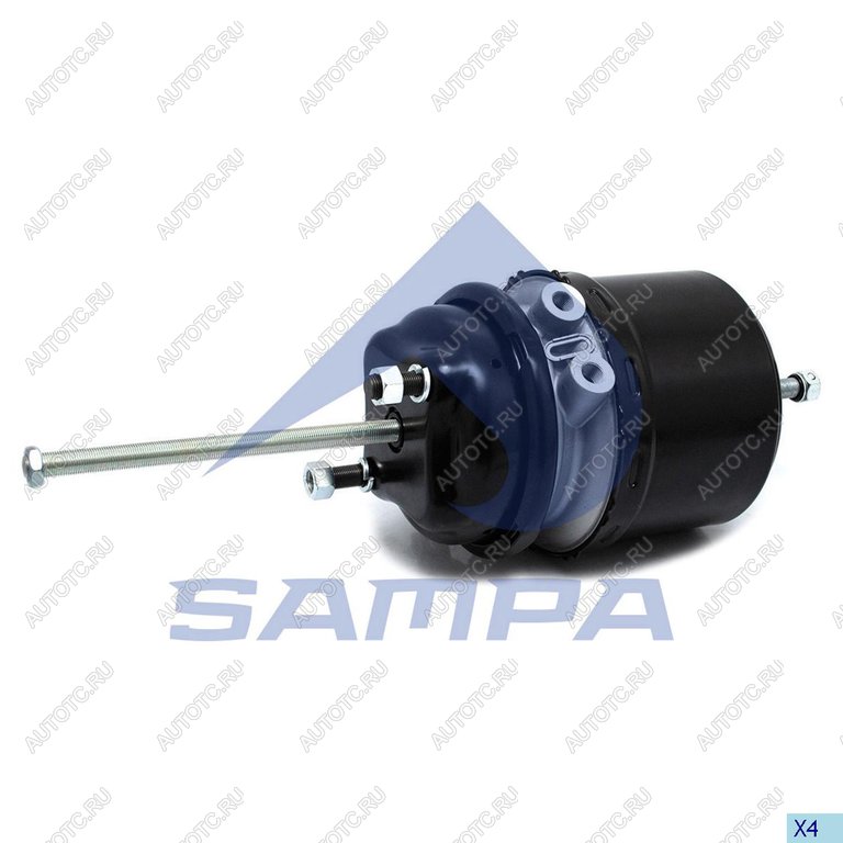 6 999 р. Энергоаккумулятор VOLVO FH12 тип 2430 барабанный тормоз SAMPA  с доставкой в г. Кемерово