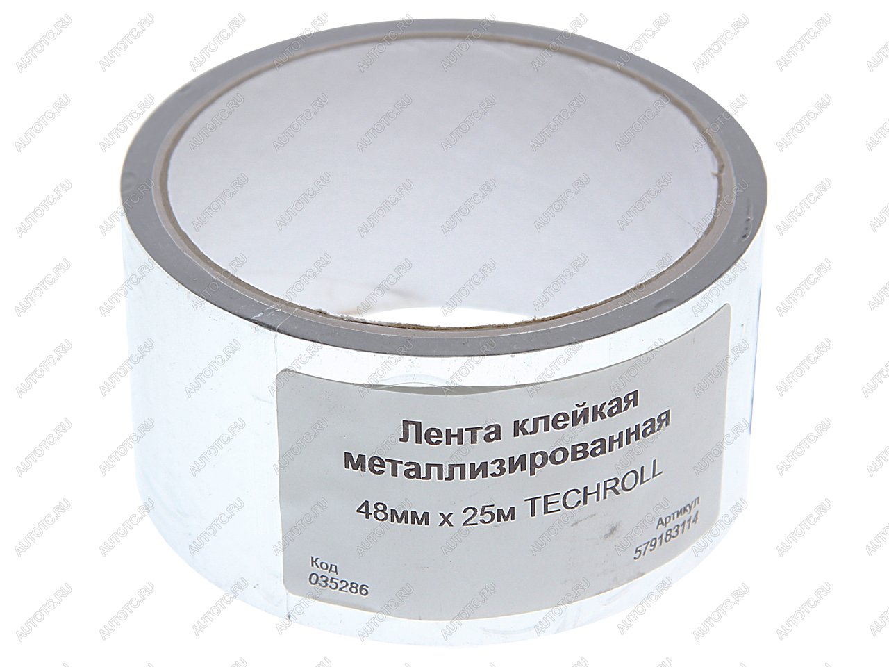 82 р. Лента клейкая металлизированная 48ммх25м TECHROLL  с доставкой в г. Кемерово