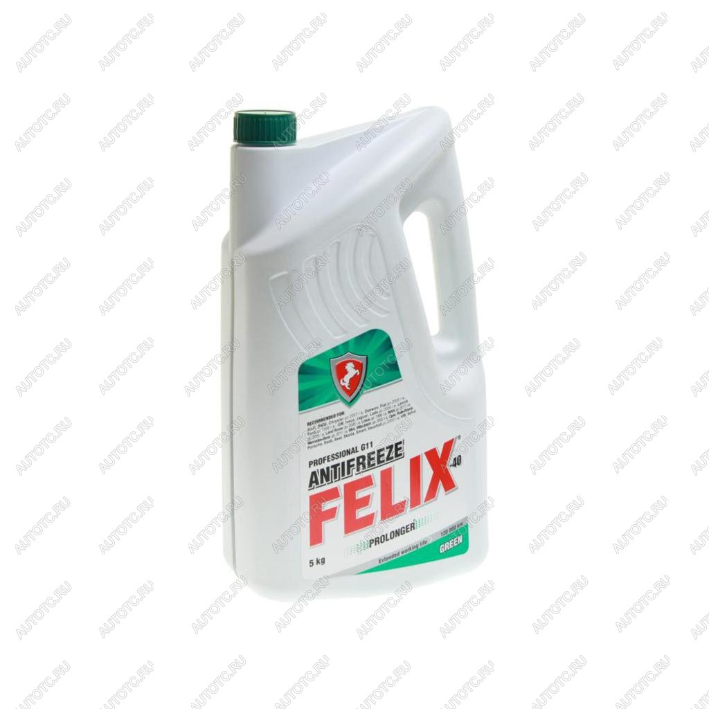 1 299 р. Антифриз зеленый -40C 5кг G11 Prolonger HOAT FELIX  с доставкой в г. Кемерово