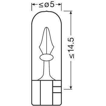 75 р. Лампа 24V W1.2W W2.1x4.6d OSRAM  с доставкой в г. Кемерово. Увеличить фотографию 5