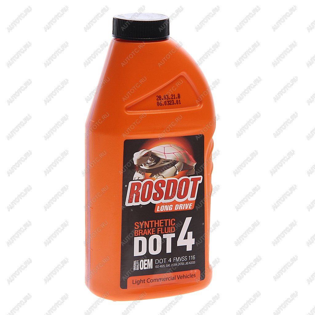 269 р. Жидкость тормозная DOT-4 455г LONG DRIVE ROSDOT  с доставкой в г. Кемерово