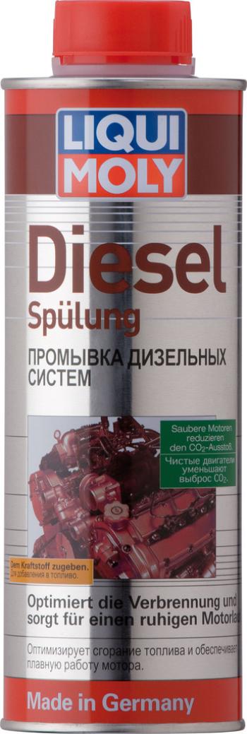 1 189 р. Очиститель форсунок дизеля 500мл Diesel Spulung LIQUI MOLY  с доставкой в г. Кемерово. Увеличить фотографию 1
