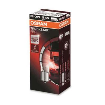 99 р. Лампа 24V R10W BA15s +100% Truckstar Pro OSRAM  с доставкой в г. Кемерово. Увеличить фотографию 1