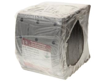 3 399 р. Накладка тормозной колодки ПАЗ-3204 (-14) свер. расточ. компл. (8 шт. толщ. 17.510.5) с заклеп. АТИ  с доставкой в г. Кемерово. Увеличить фотографию 1