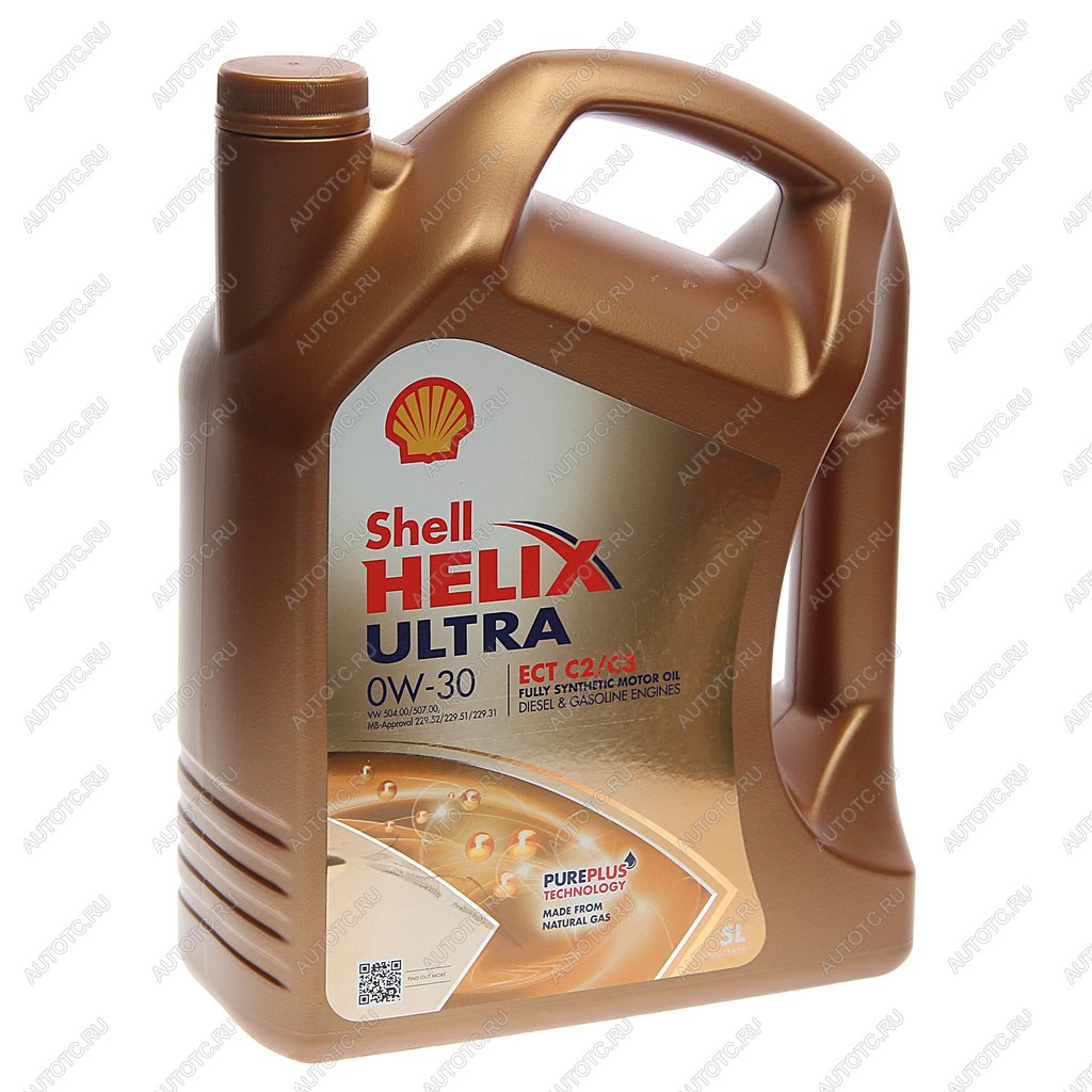 5 899 р. Масло моторное HELIX ULTRA ECT 0W30 C2C3SN синт.5л SHELL  с доставкой в г. Кемерово