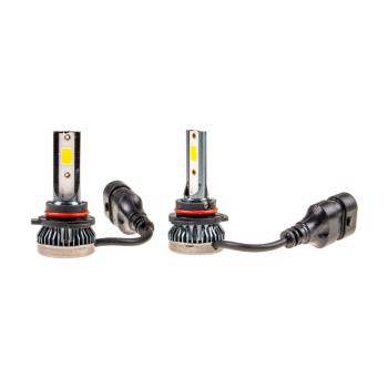 639 р. Лампа светодиодная 1224V HB4 18W с радиатором (2шт.) LED 2 COB MisMINI  с доставкой в г. Кемерово. Увеличить фотографию 1