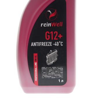 285 р. Антифриз красный -40C 1л G12+ REINWELL  с доставкой в г. Кемерово. Увеличить фотографию 2