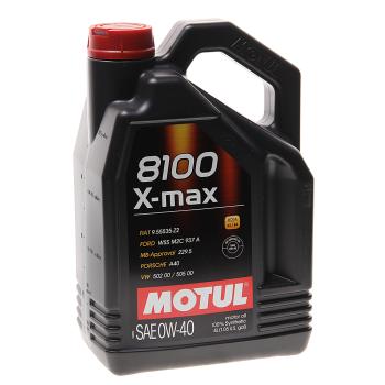 5 349 р. Масло моторное 8100 X-MAX 0W40 синт.4л MOTUL  с доставкой в г. Кемерово. Увеличить фотографию 1