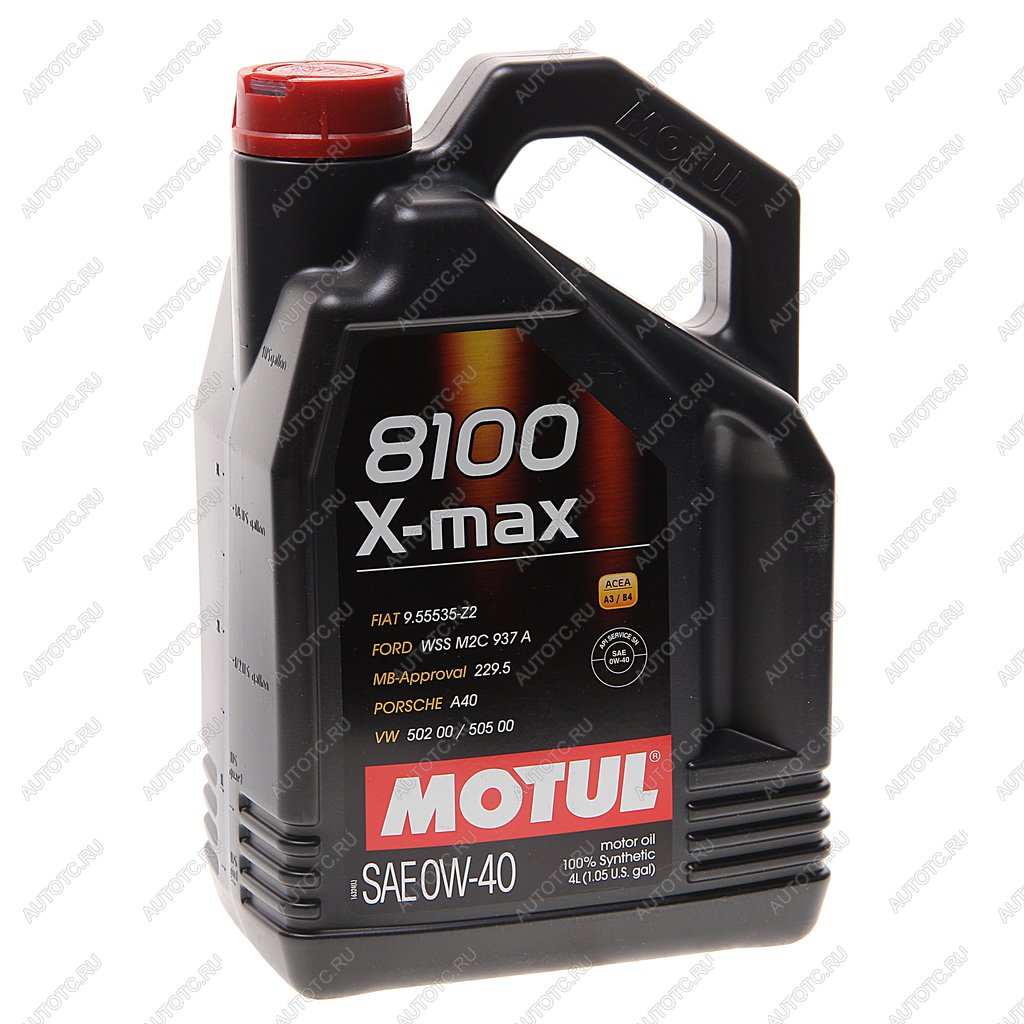 5 349 р. Масло моторное 8100 X-MAX 0W40 синт.4л MOTUL  с доставкой в г. Кемерово